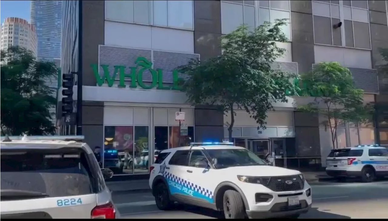 Roads blocked, heavy police presence reported near Streeterville Whole Foods