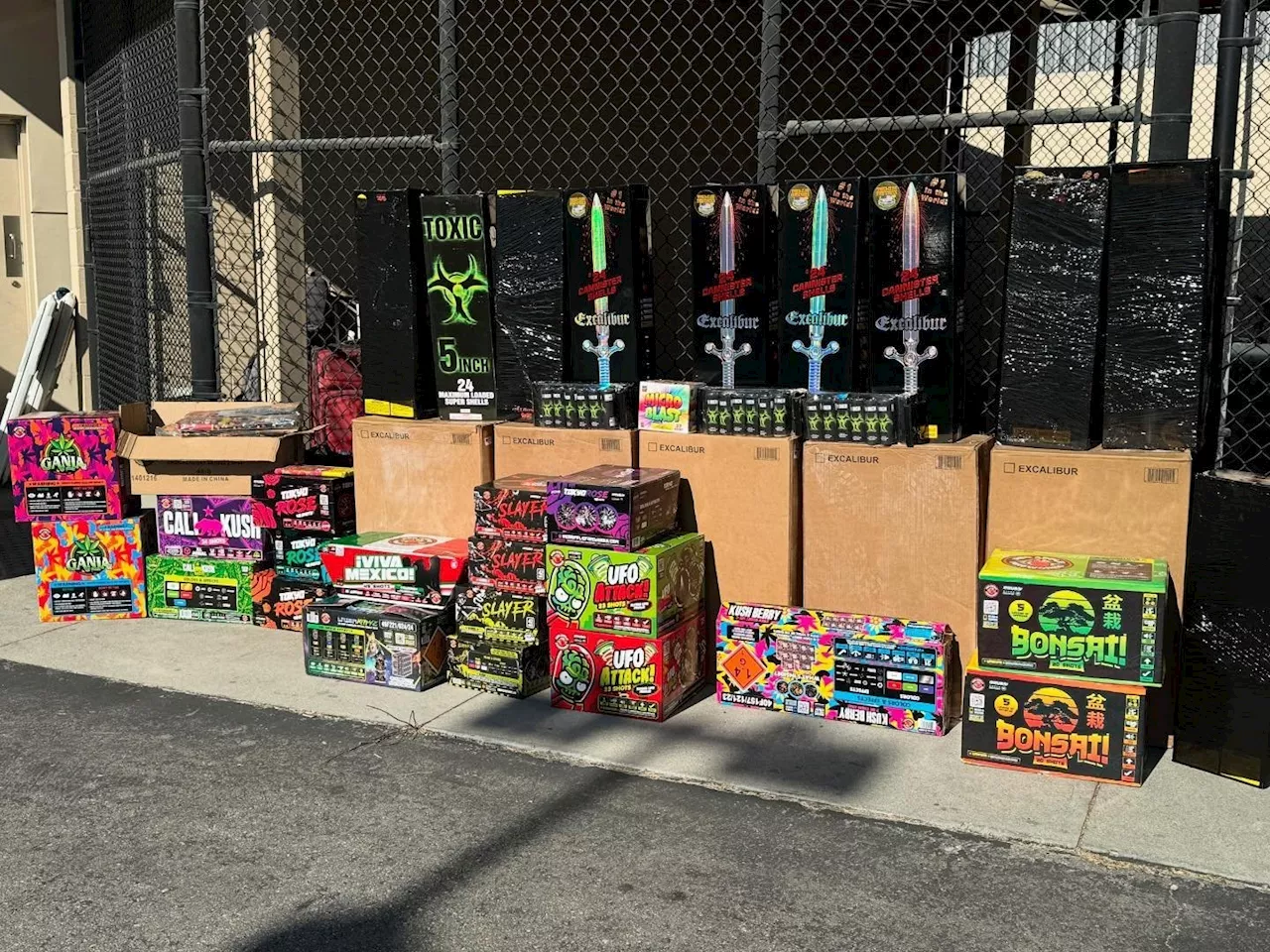 Illegal fireworks bust in Buena Park ahead of Fourth of July