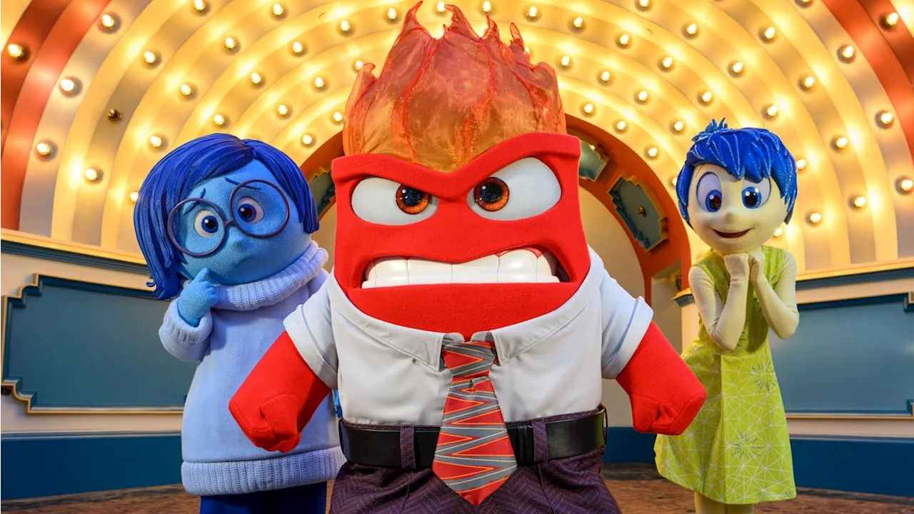 Take a pique: Anger from ‘Inside Out 2' makes his Disney California Adventure Park debut