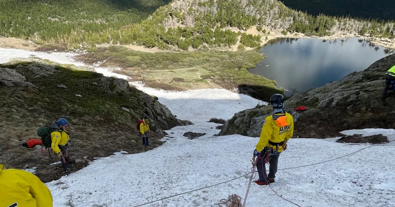 Hiker dies after plummeting from ridge at St. Mary’s Glacier in Colorado