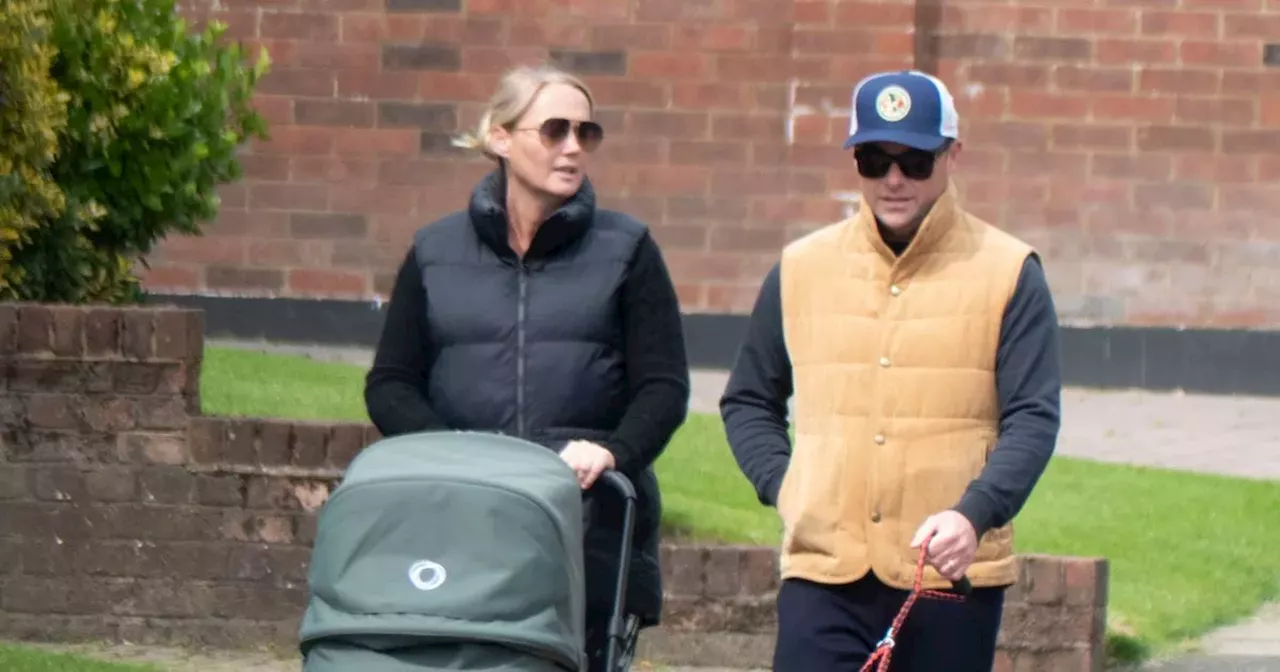 Ant McPartlin and wife Anne-Marie look loved-up on walk with baby Wilder