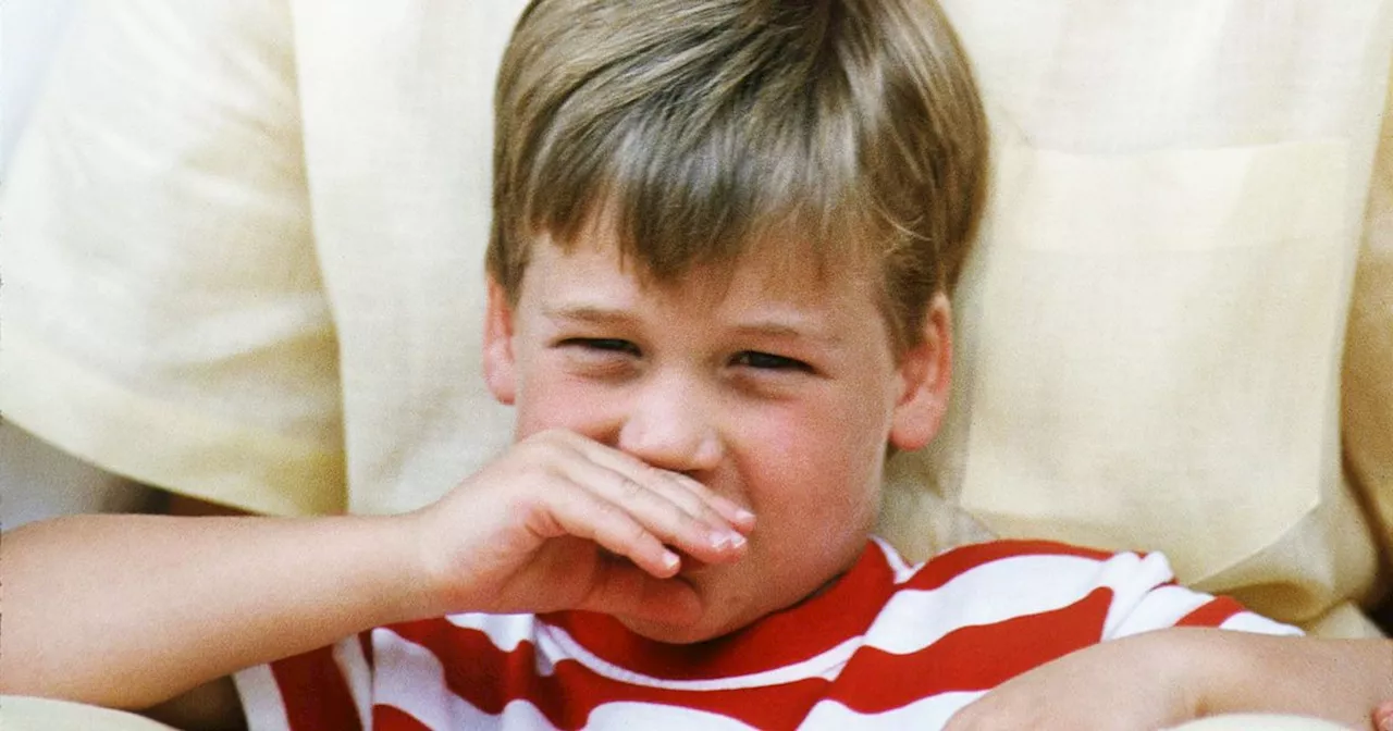 Inside Prince William's cheeky behaviour at Buckingham Palace as a 4 year old