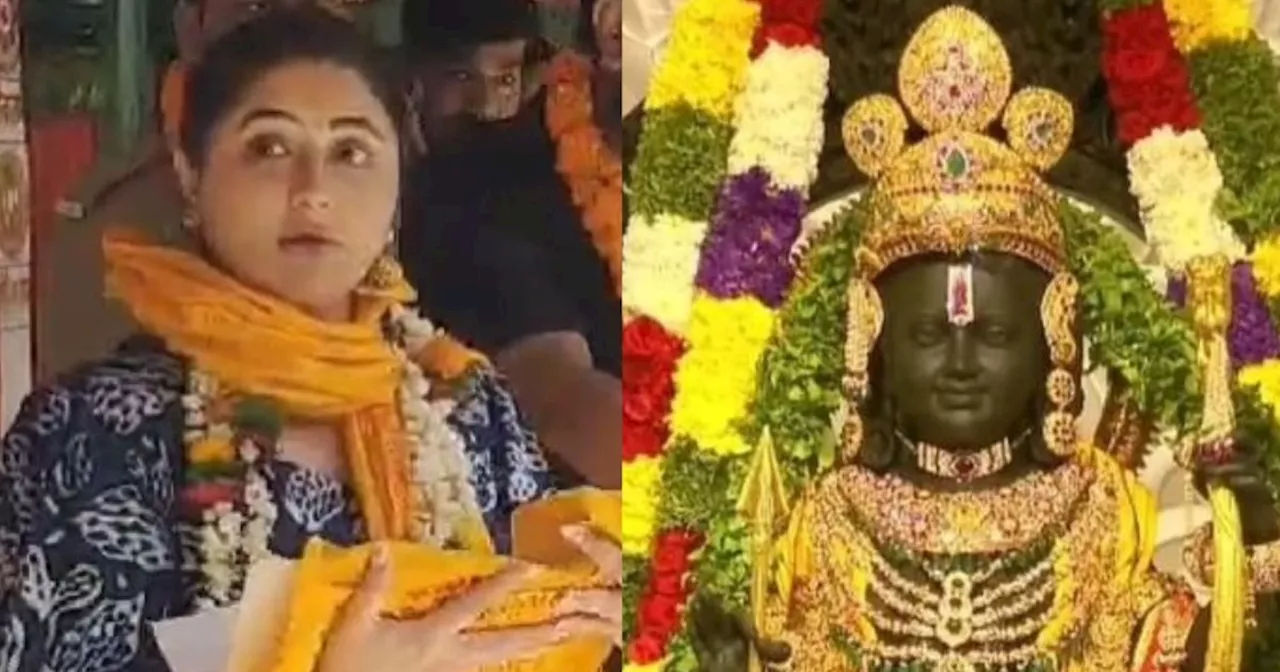 रामलला के विराजमान होने के बाद, पहली बार अयोध्या पहुंचीं रश्मि देसाई, बोलीं- 'हर एक सरकार...'