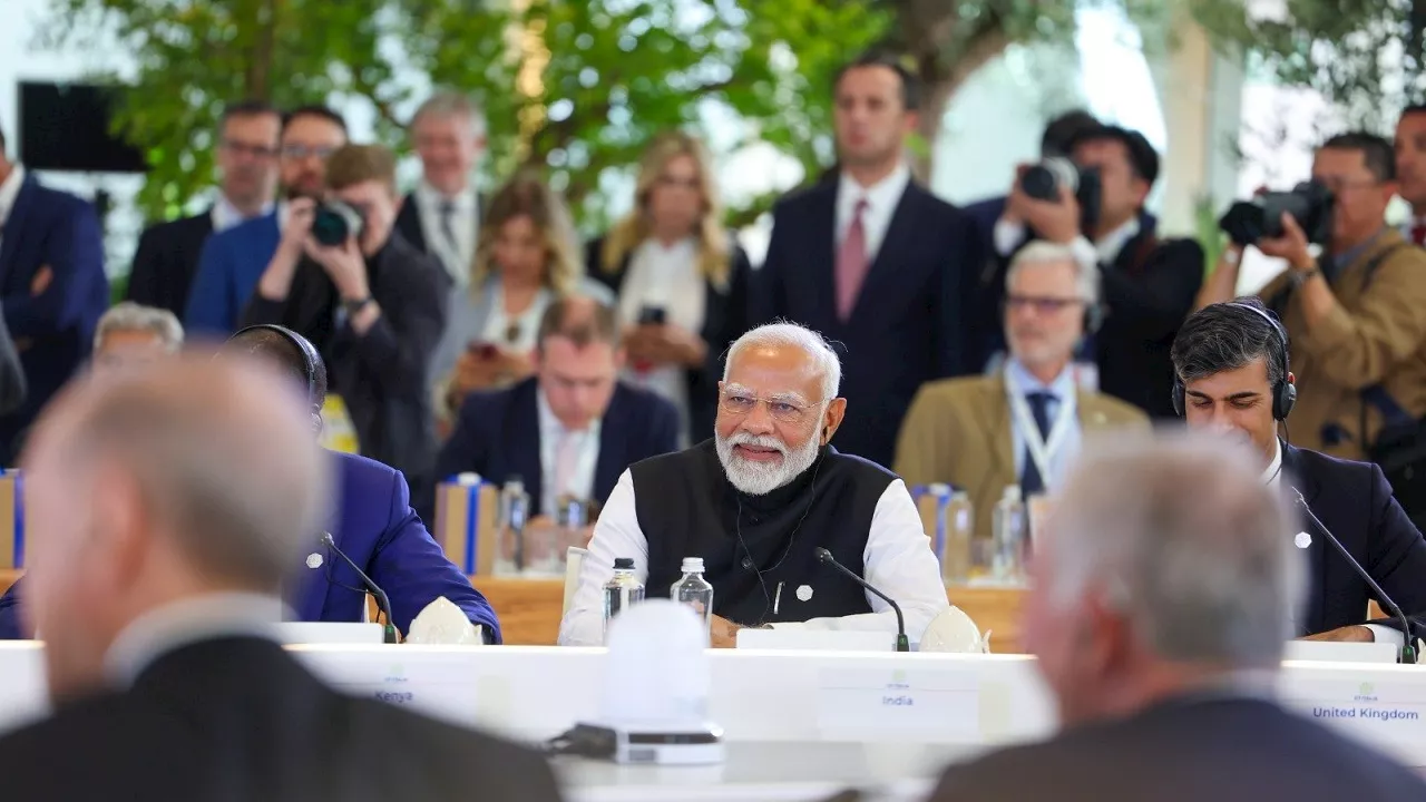 G7 सम्मेलन में बोले PM मोदी- भारत की जनता ने जो आशीर्वाद दिया है, वह लोकतंत्र की जीत है