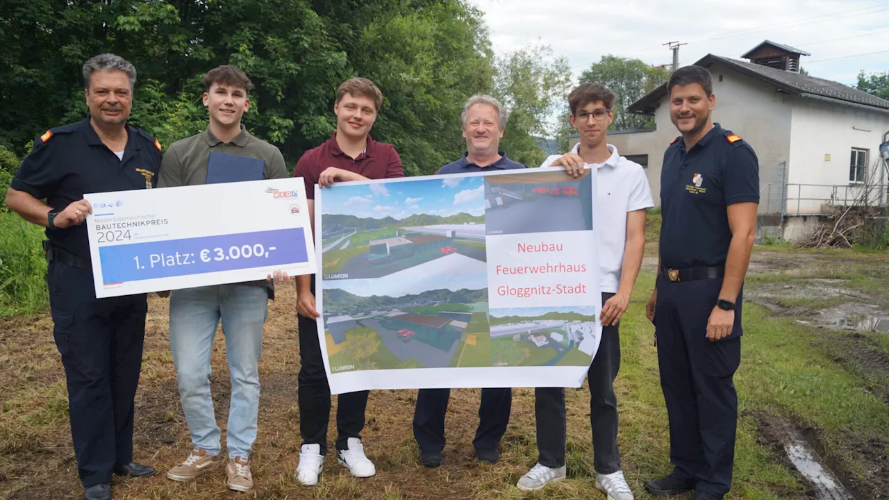 Bautechnikpreis für das Gloggnitzer Feuerwehrhaus