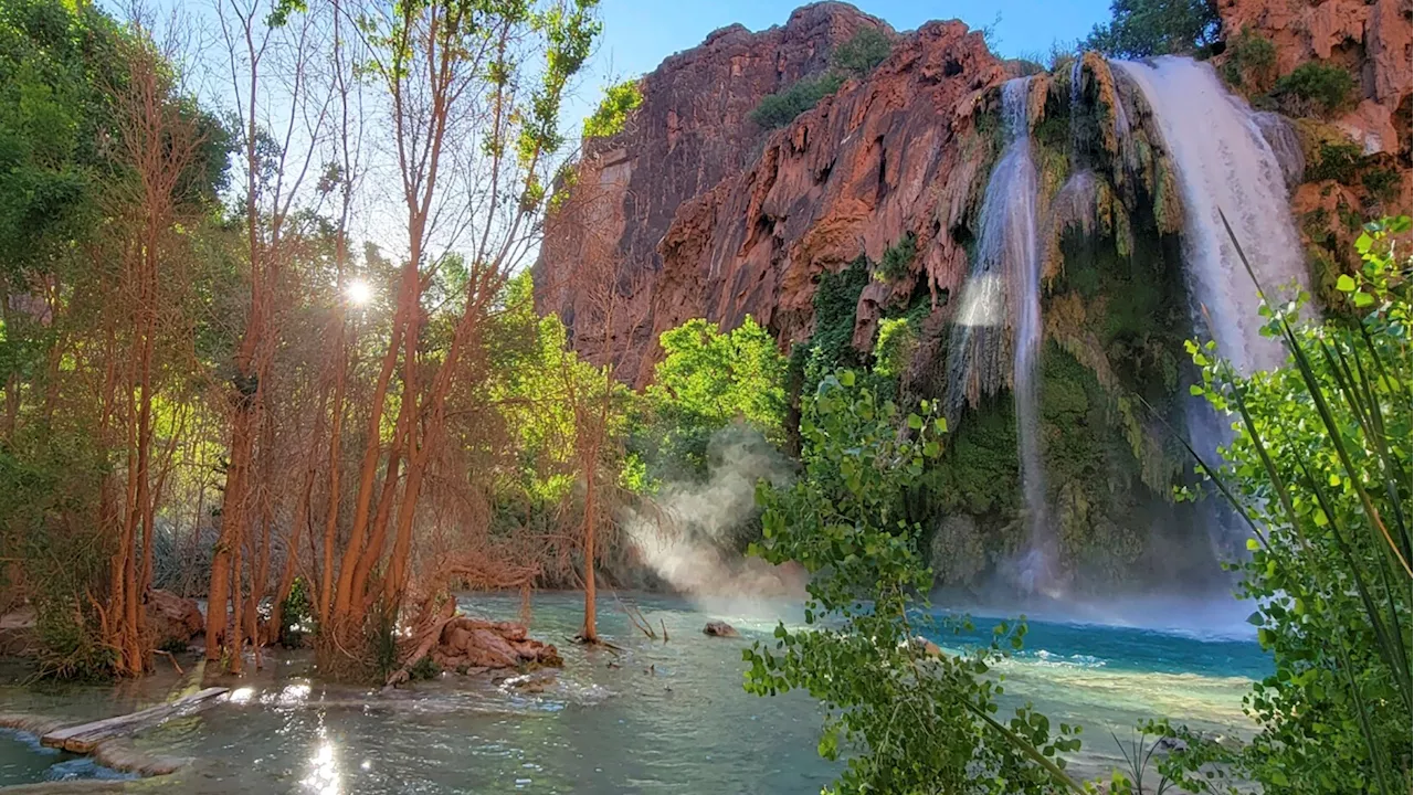 Dozens of hikers became ill during trips to waterfalls near the Grand Canyon