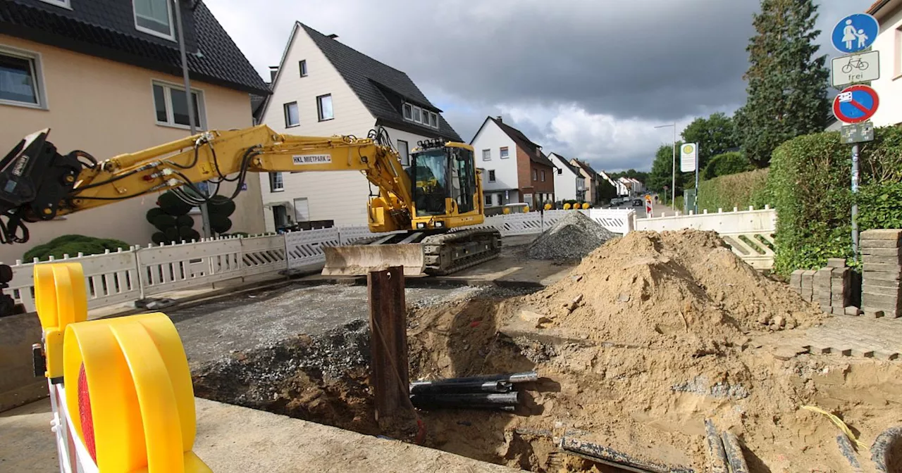 Bielefelder Apfelstraße eingestürzt: Schaden größer als erwartet, Anwohner beunruhigt