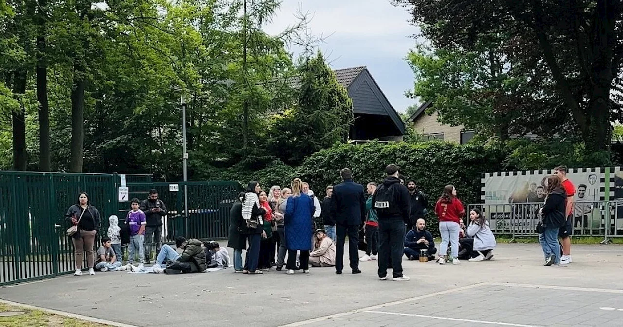 Cristiano Ronaldo im Kreis Gütersloh: ++ Erste Fans warten seit 6 Uhr am Heidewald ++