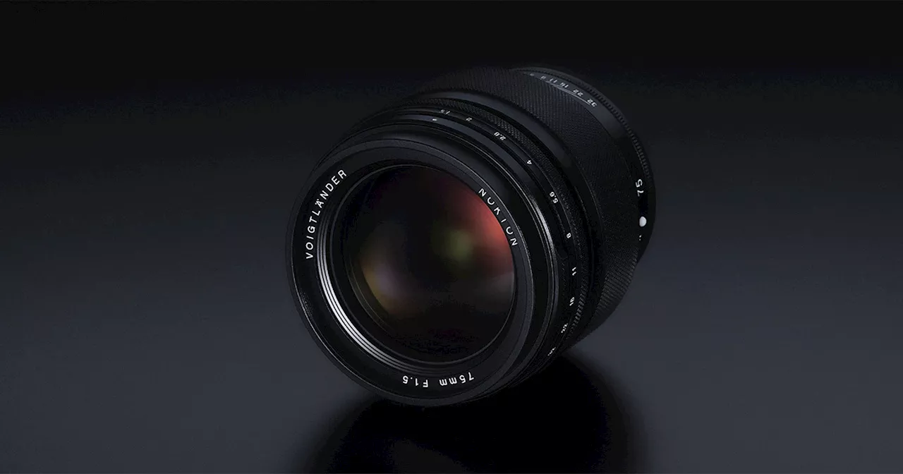 Cosina is Bringing Its Voigtlander Nokton 75mm f/1.5 to Sony E-Mount