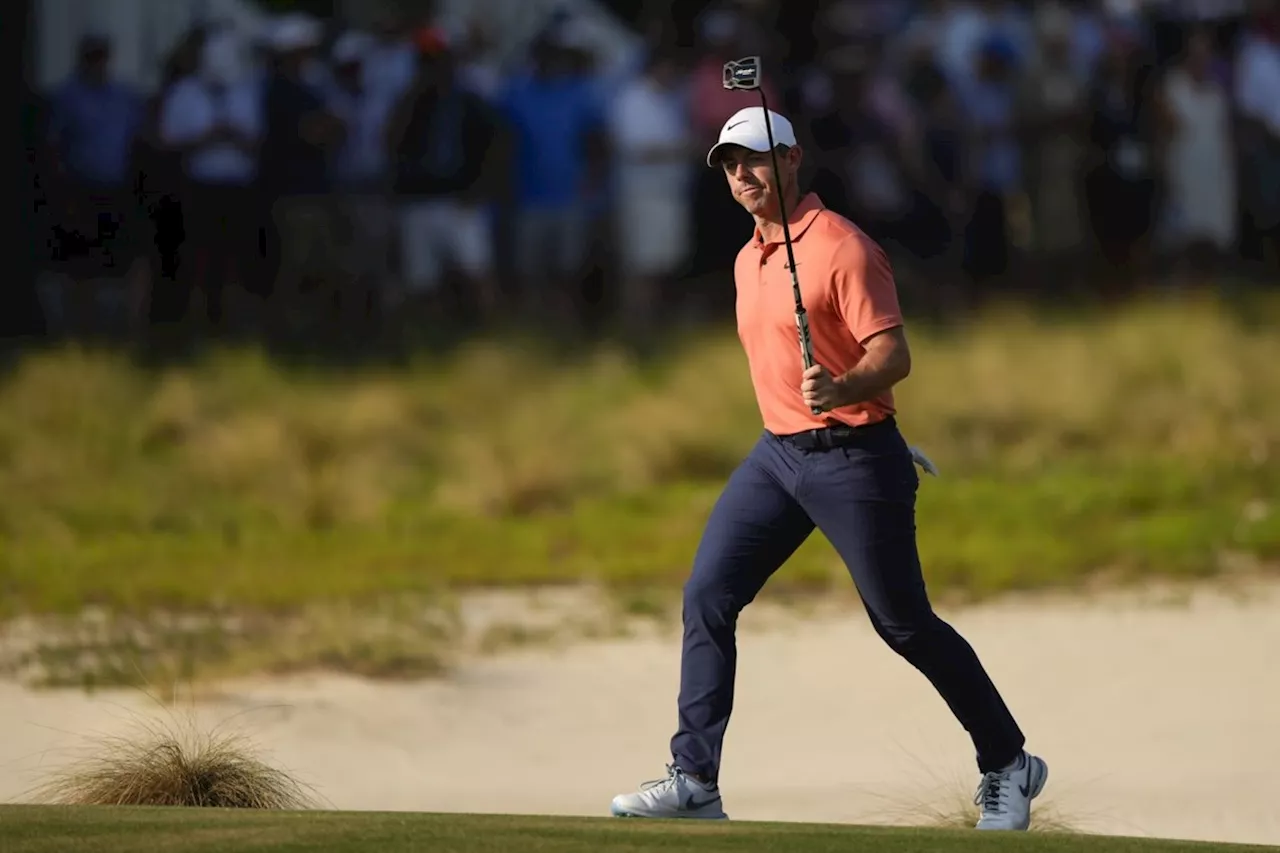 McIlroy showing major form with bogey-free 65 to share US Open lead with Cantlay