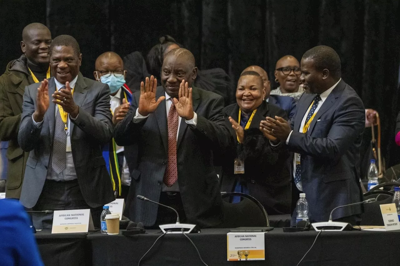 South African President Cyril Ramaphosa is reelected for a second term after a late coalition deal