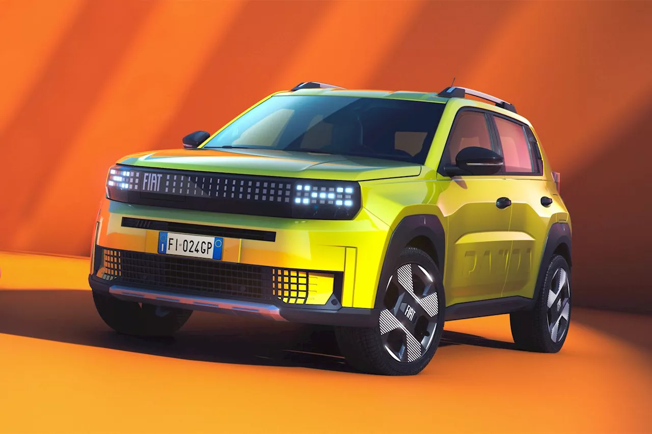 Fiat pays homage to Panda 4x4 with low-cost EV