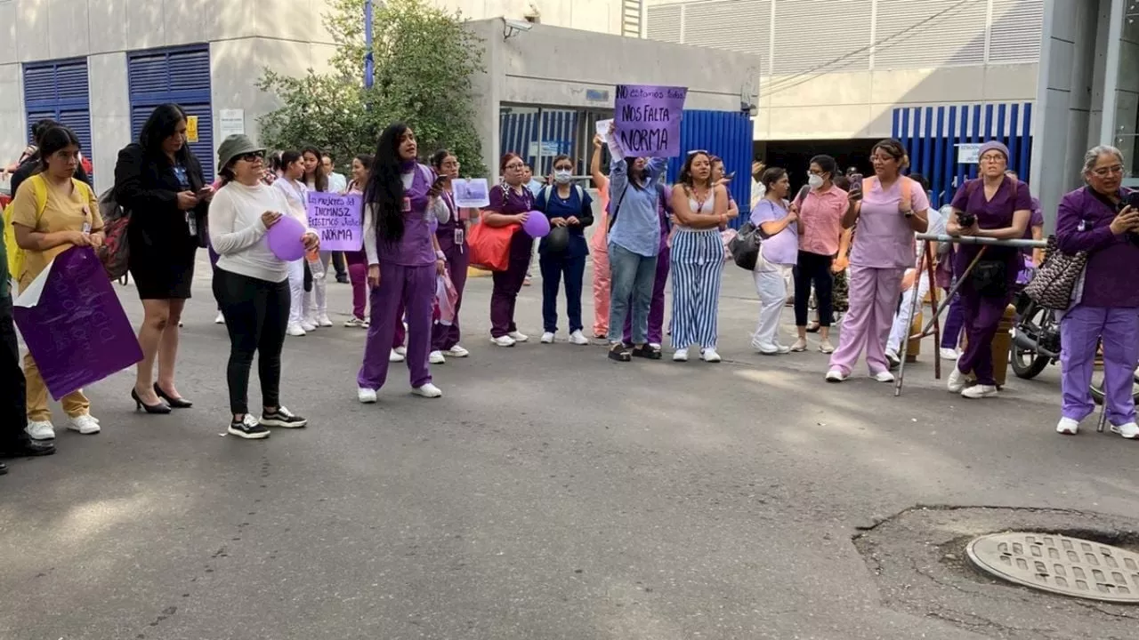 Personal de salud marchó para exigir justicia en el feminicidio de la enfermera Norma Patricia Ayala Cano