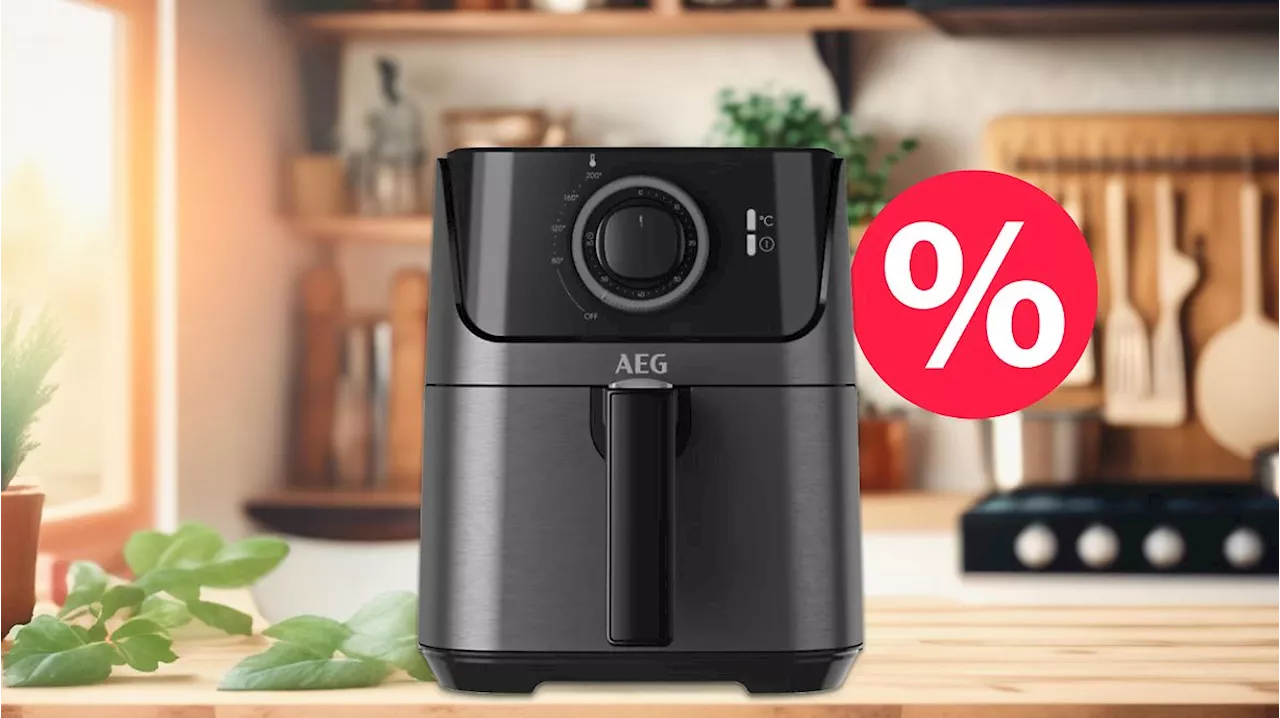 Heißluftfritteuse von AEG: Im Angebot fast 70 Euro günstiger