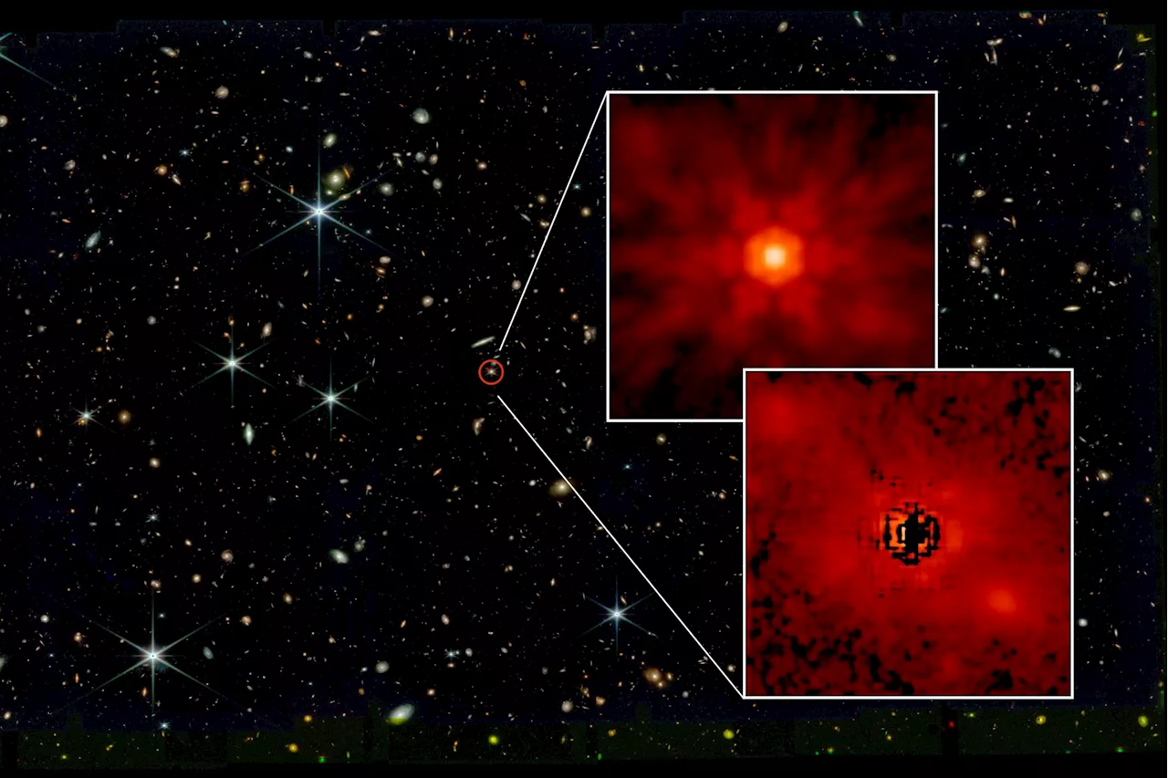 Ancient “Monster” Black Holes Revealed: MIT Astronomers Capture Elusive Starlight From Early Quasars