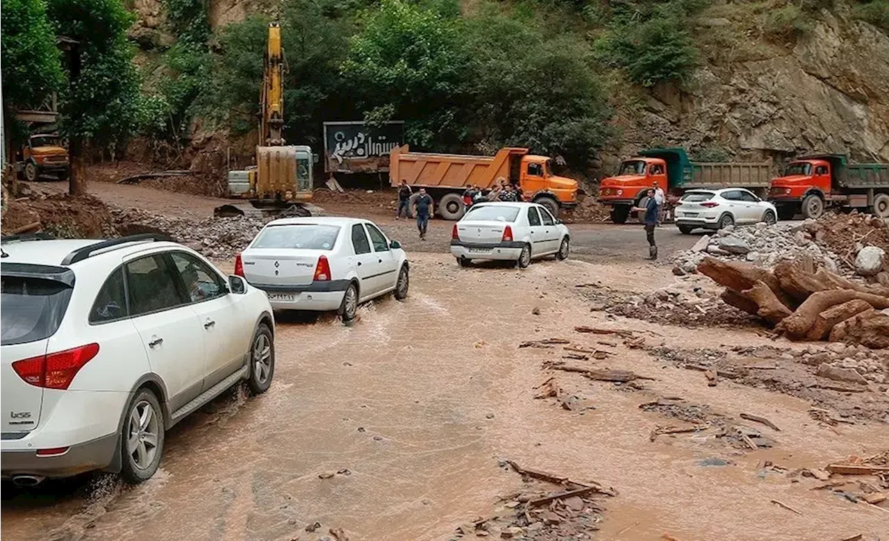 فرماندار چالوس: جاده کندوان همچنان مسدود است