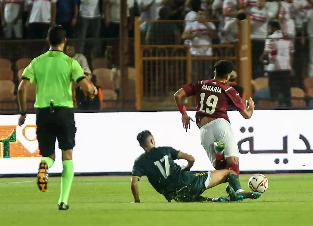 لحظة بلحظة (سيراميكا 1 × 0 الزمالك) مؤجلات الدوري الممتاز