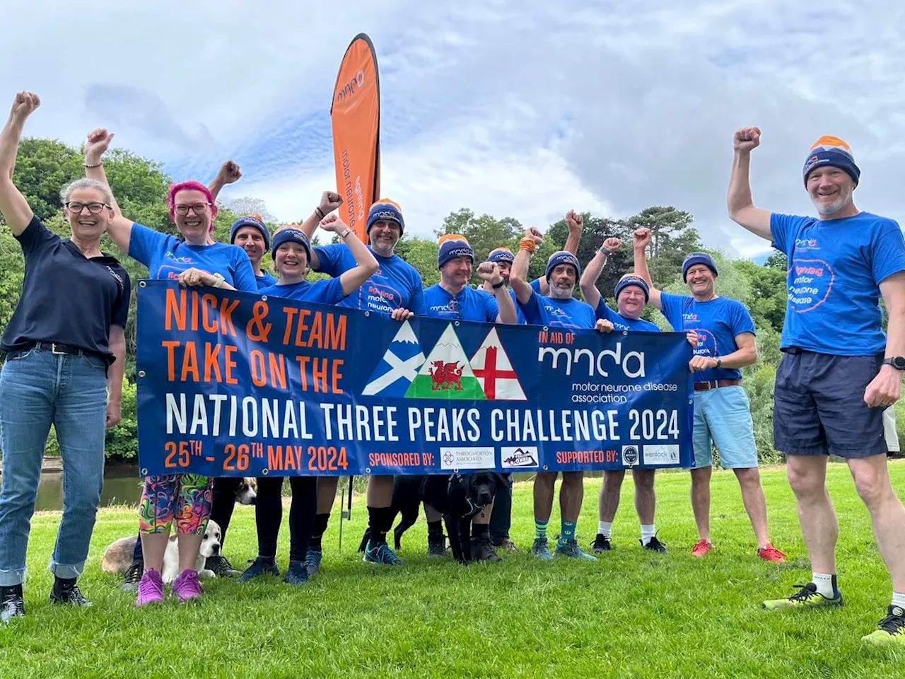 MND sufferer who conquered Three Peaks was 'inspired' by late rugby star and campaigner Rob Burrow