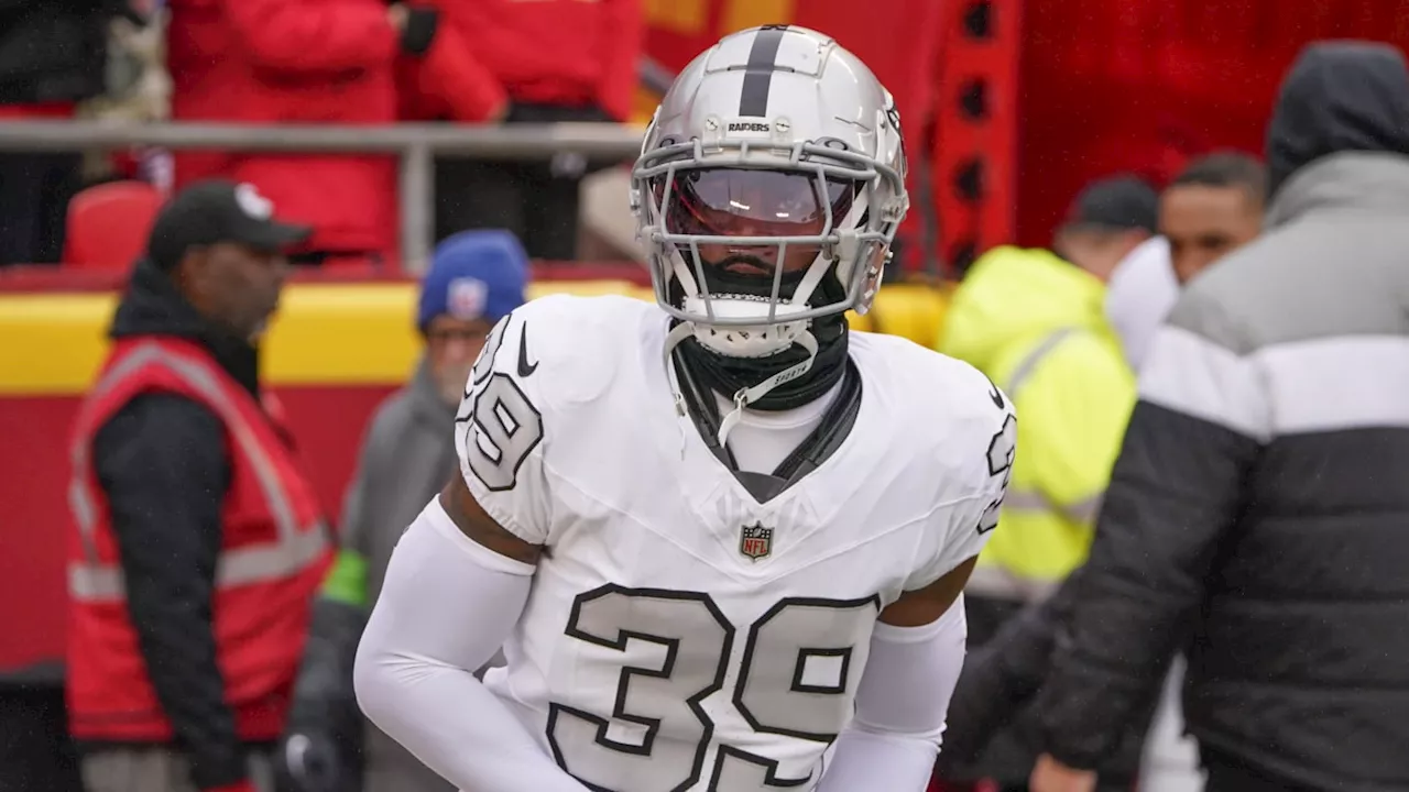 Las Vegas Raiders CB Nate Hobbs is looking to take the next step