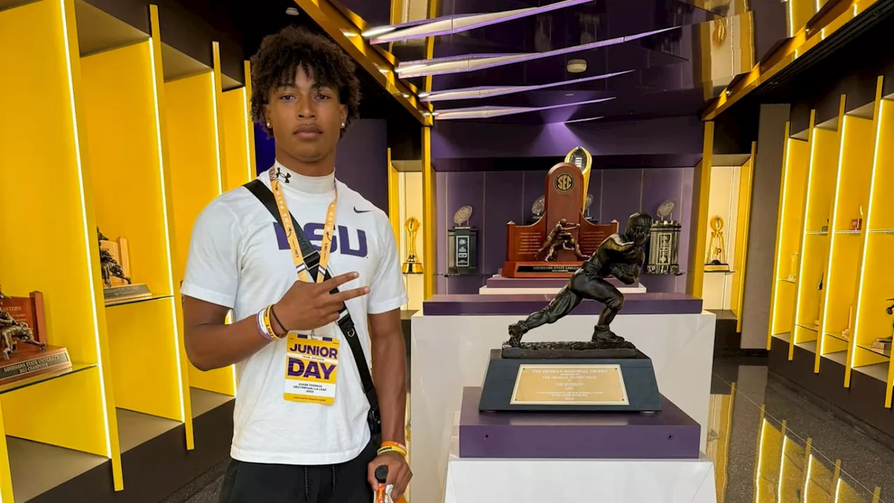 LSU Football: Tigers Offer Elite Louisiana Defensive Back Jhase Thomas, LSU Trending