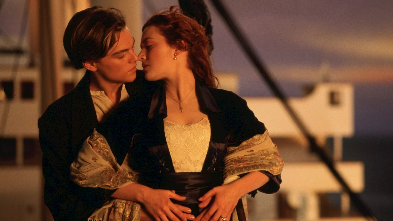 ‘Such as mess’: Kate Winslet on why kissing Leonardo DiCaprio in Titanic was a ‘nightmare’