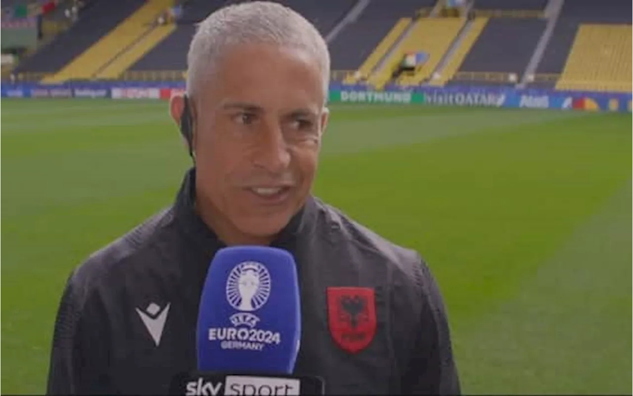 Albania, il ct Sylvinho: 'Gara decisiva per l'Italia non per noi'