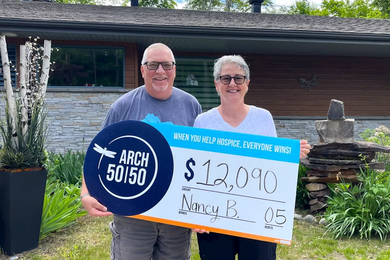 Sault couple plans to keep giving back after winning $12K