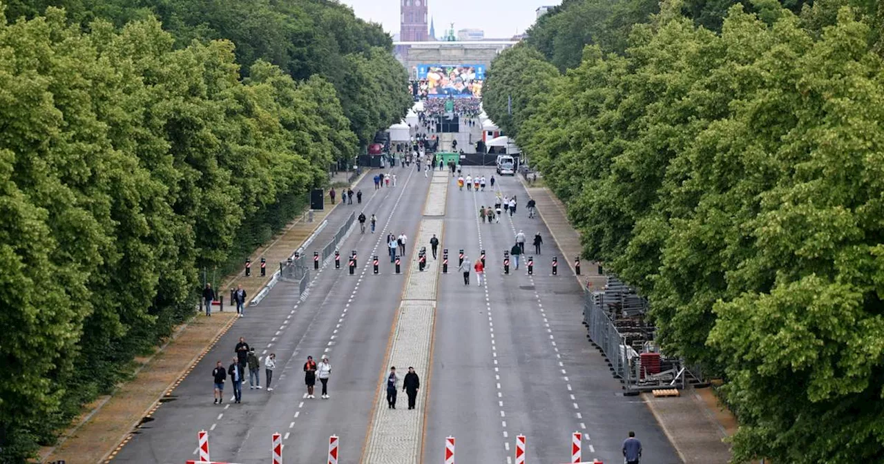 Polizei gibt Entwarnung: Fanzone in Berlin wieder geöffnet