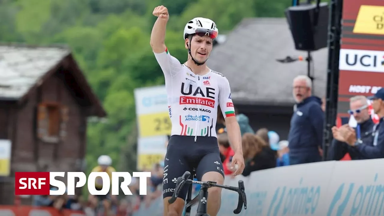 6. Etappe der Tour de Suisse - Almeida holt Tagessieg und bleibt Yates im Nacken