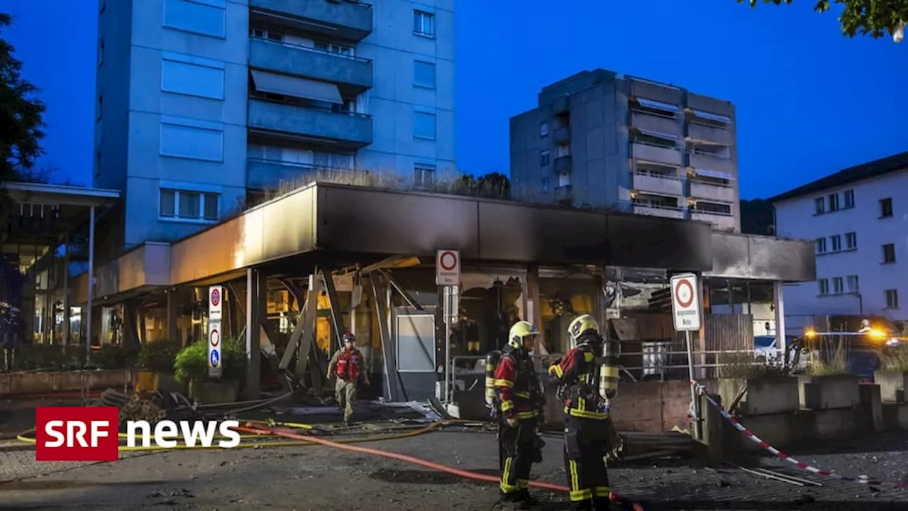  Explosionen in Nussbaumen AG: Auslöser war Unfall mit Feuerwerk