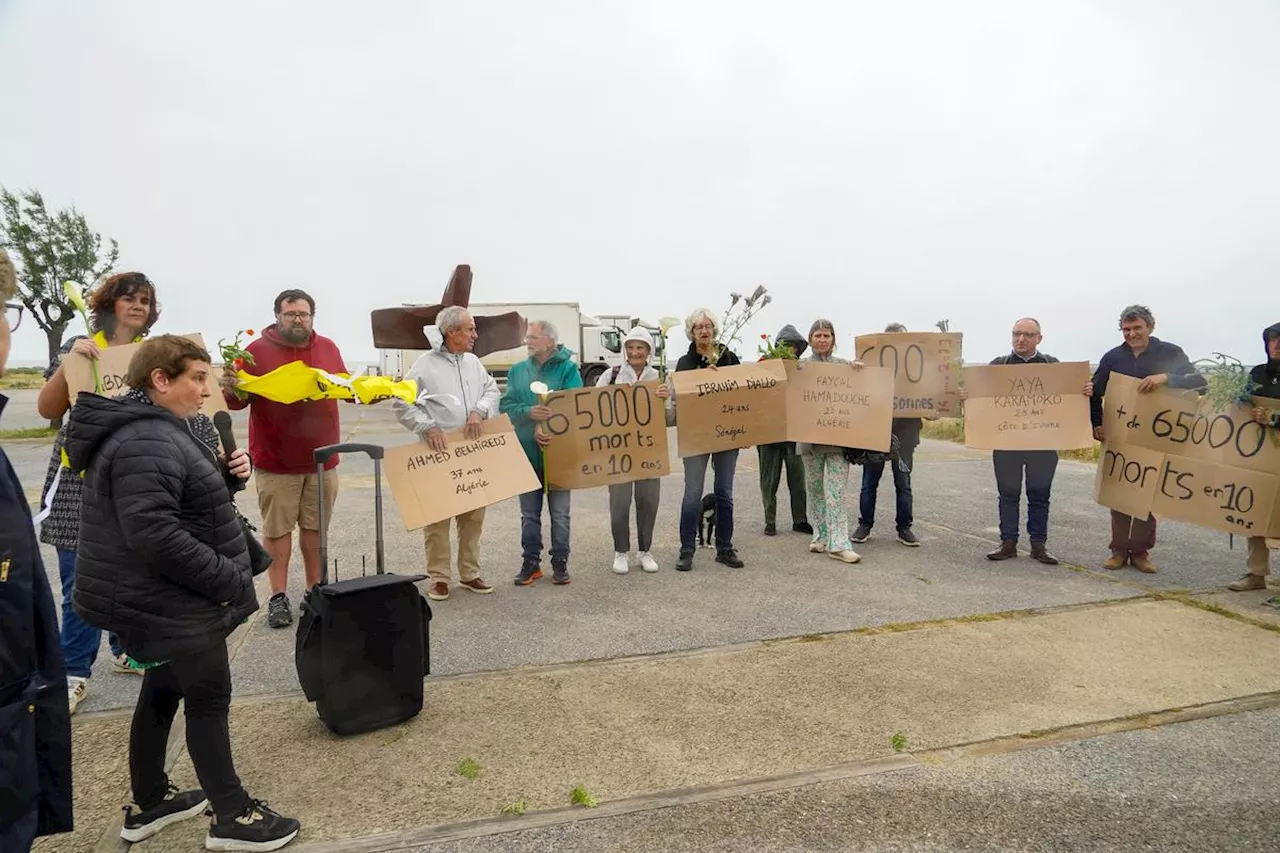 Pays basque : réunis en hommage aux migrants morts sur les routes de l’exil et contre l’extrême droite