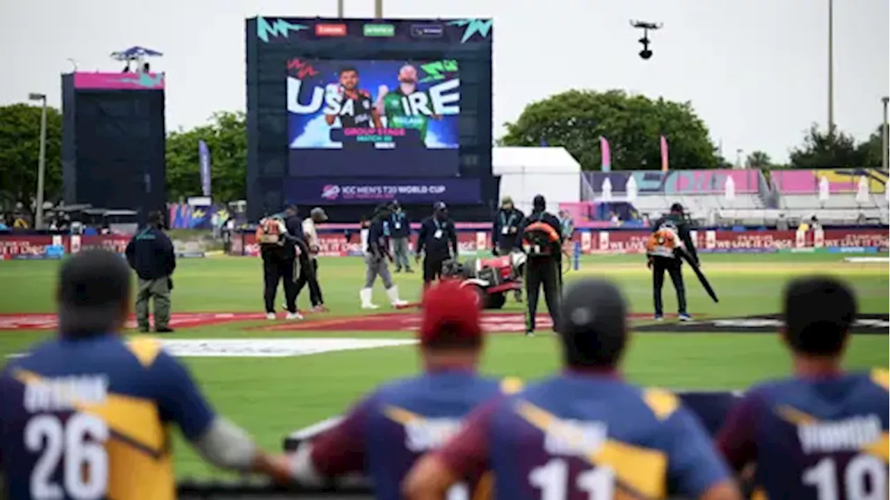 USA into T20 World Cup Super Eights, Pakistan out, after rain strikes again