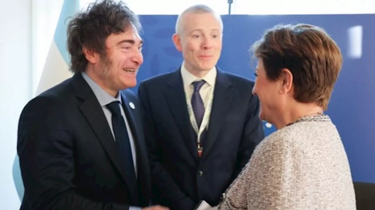 Tras las demandas del FMI, Javier Milei se reunió con Kristalina Georgieva