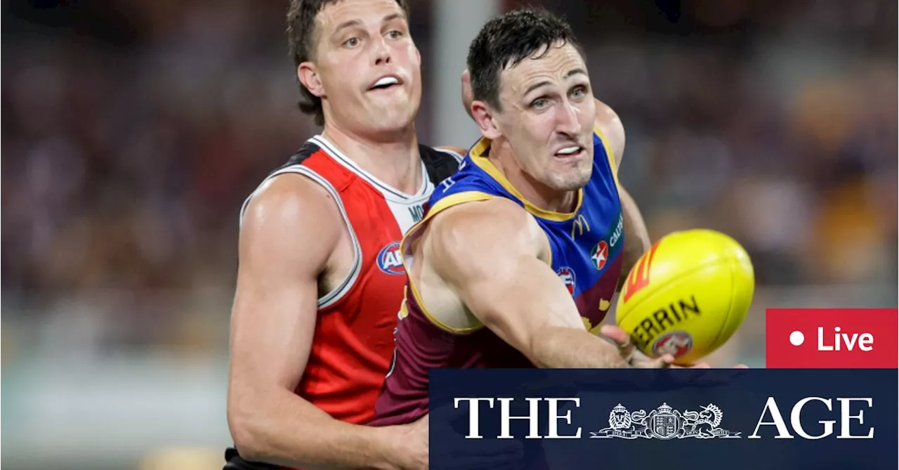 AFL round 14 Friday night LIVE: Brisbane Lions, St Kilda Saints desperately chase win at Gabba