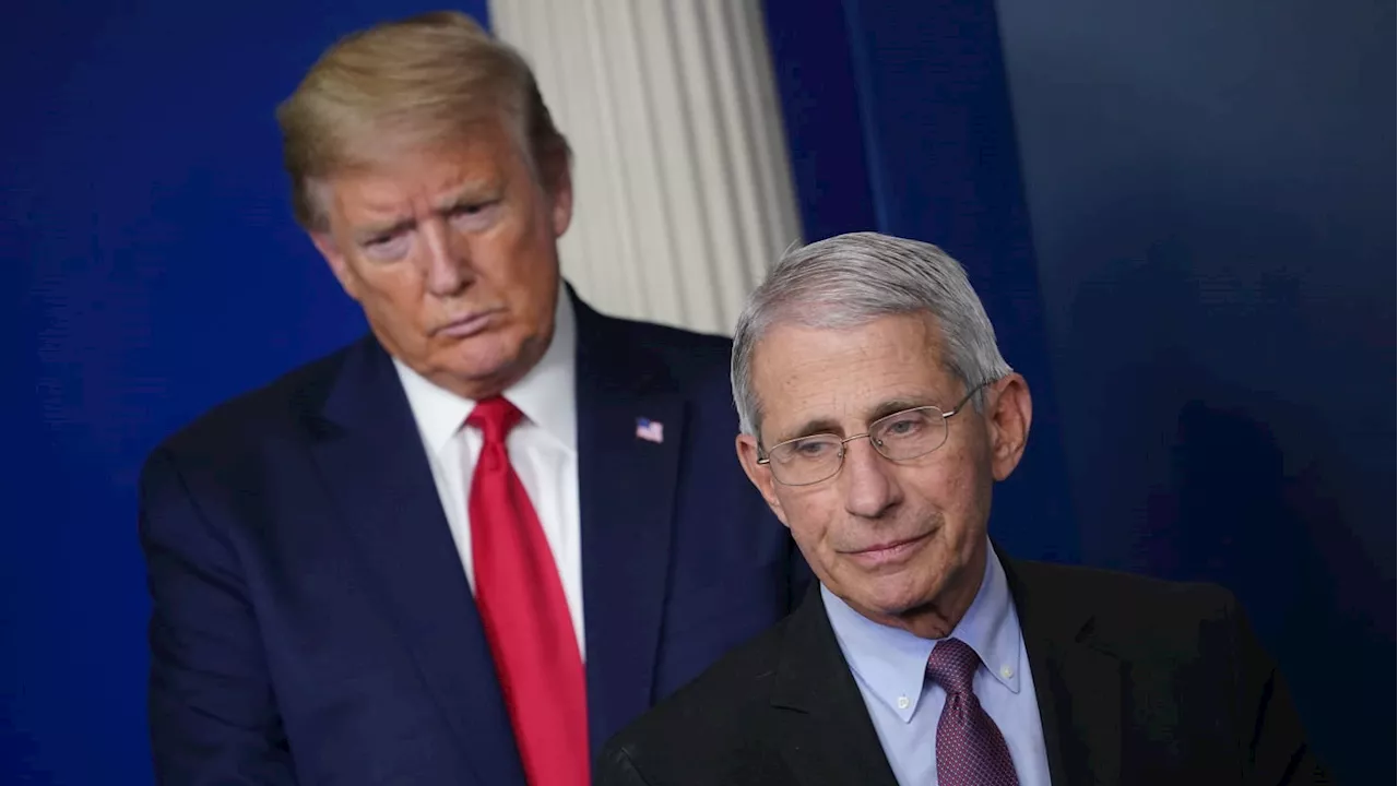 Anthony Fauci COVID Book: Volcanic Donald Trump Screamed F-Bombs at Me