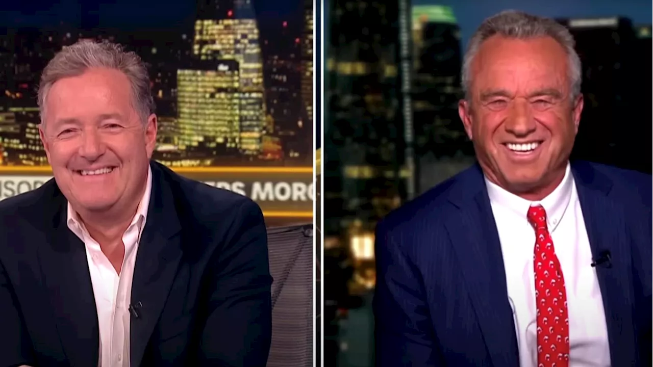 Robert F. Kennedy Jr.’s Dead Brain Worm Stars in Piers Morgan Interview