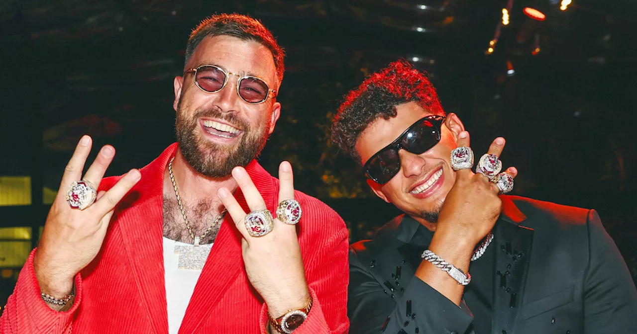 Travis Kelce, Patrick Mahomes and Kansas City Chiefs Get Super Bowl Rings