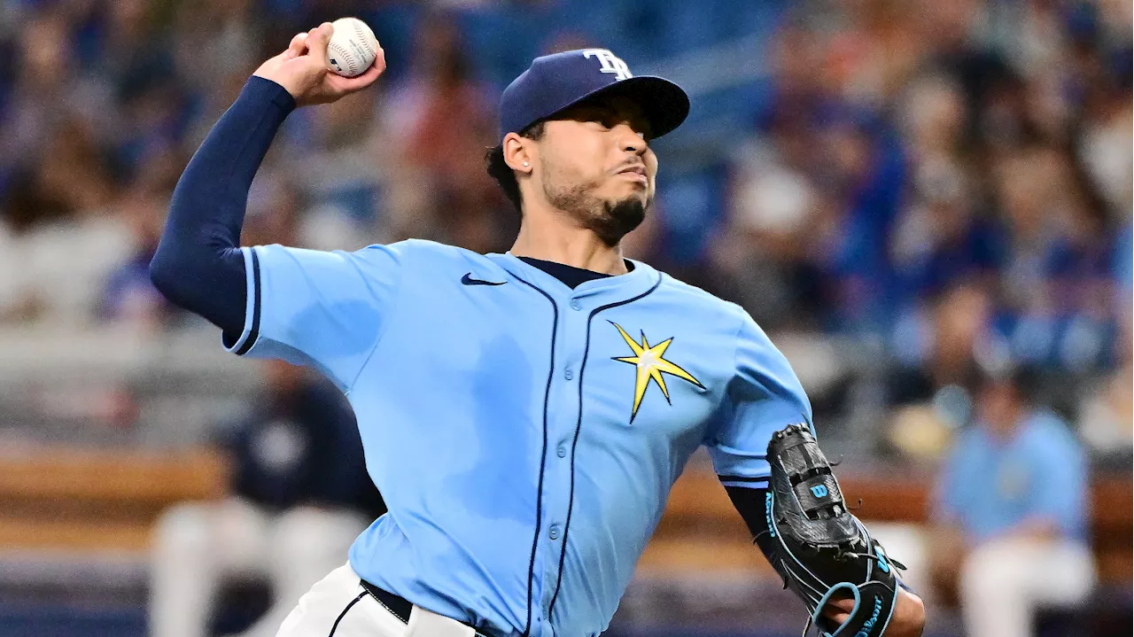 Bradley ties career high with 11 strikeouts as Rays rally to beat Cubs