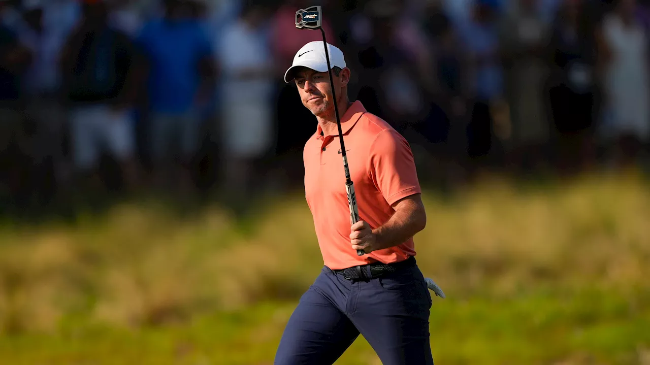 McIlroy showing major form with bogey-free 65 to share U.S. Open lead with Cantlay