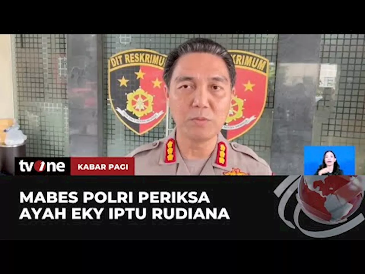 Ayah Eky Iptu Rudiana Diperiksa Mabes Polri