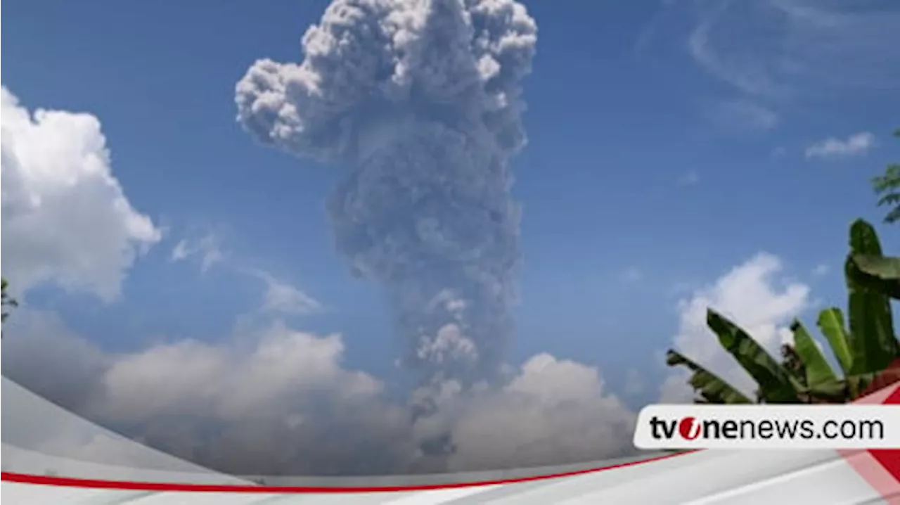 Gunung Ibu Kembali Muntahkan Abu Vulkanik, Hari Ini Terpantau Setinggi 2,5 KM ke Udara