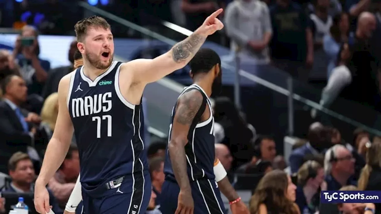 NBA Luka Doncic enojado con los arbitrajes de la final