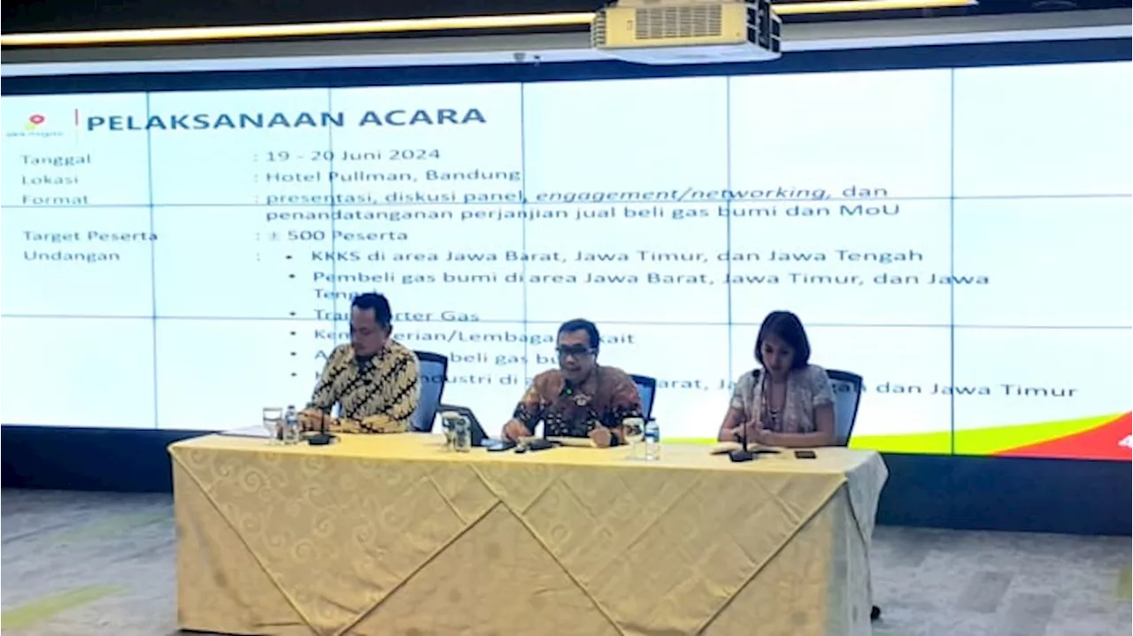 Optimalkan Serapan Gas Bumi, Pipa Gas di Cirebon hingga Batam Segera Dibangun