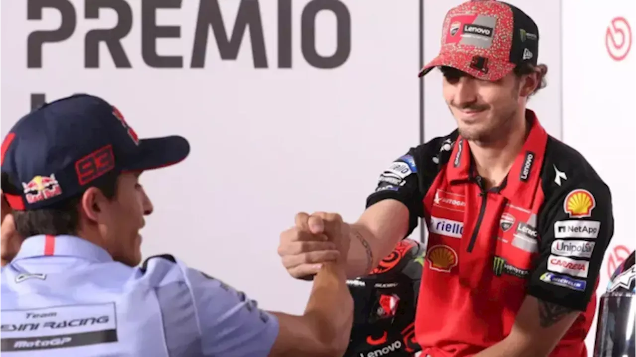 Tak Ada Sambutan Pecco Bagnaia Usai Gabung Ducati, Marc Marquez Nyatakan Perang