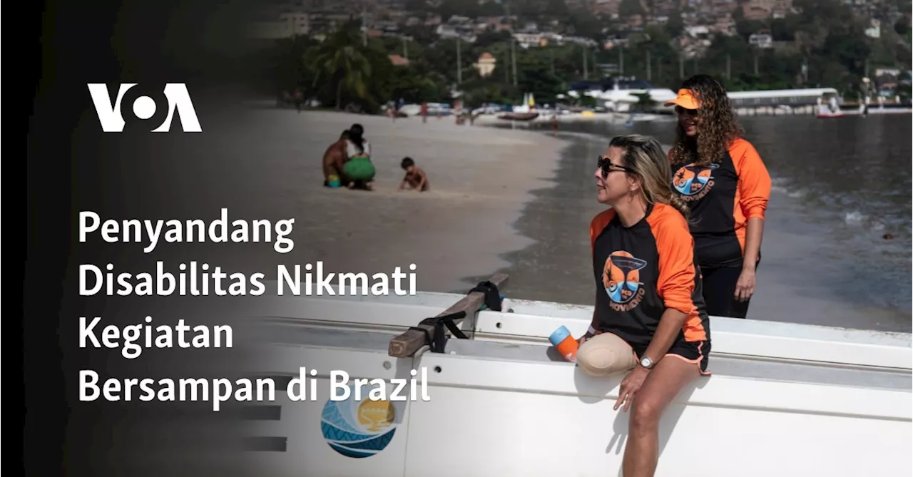 Penyandang Disabilitas Nikmati Kegiatan Bersampan di Brazil