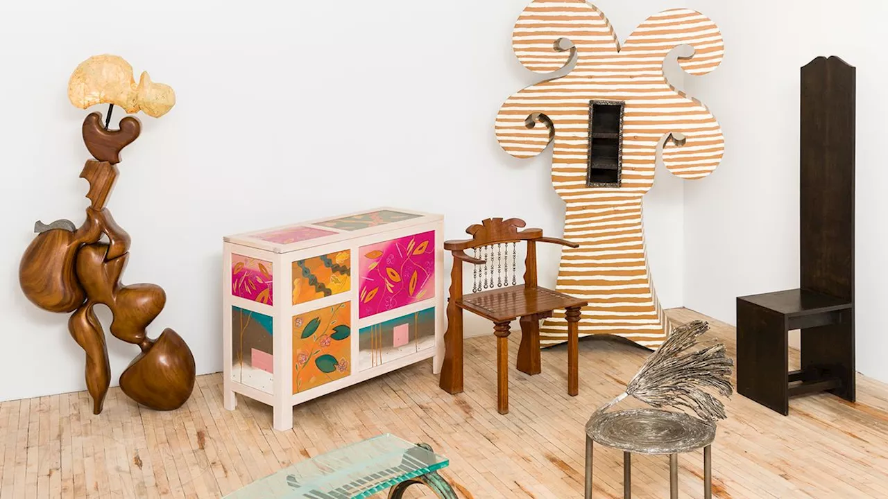 Between sculpture and useful objects: American Art Furniture on view at New York's Superhouse