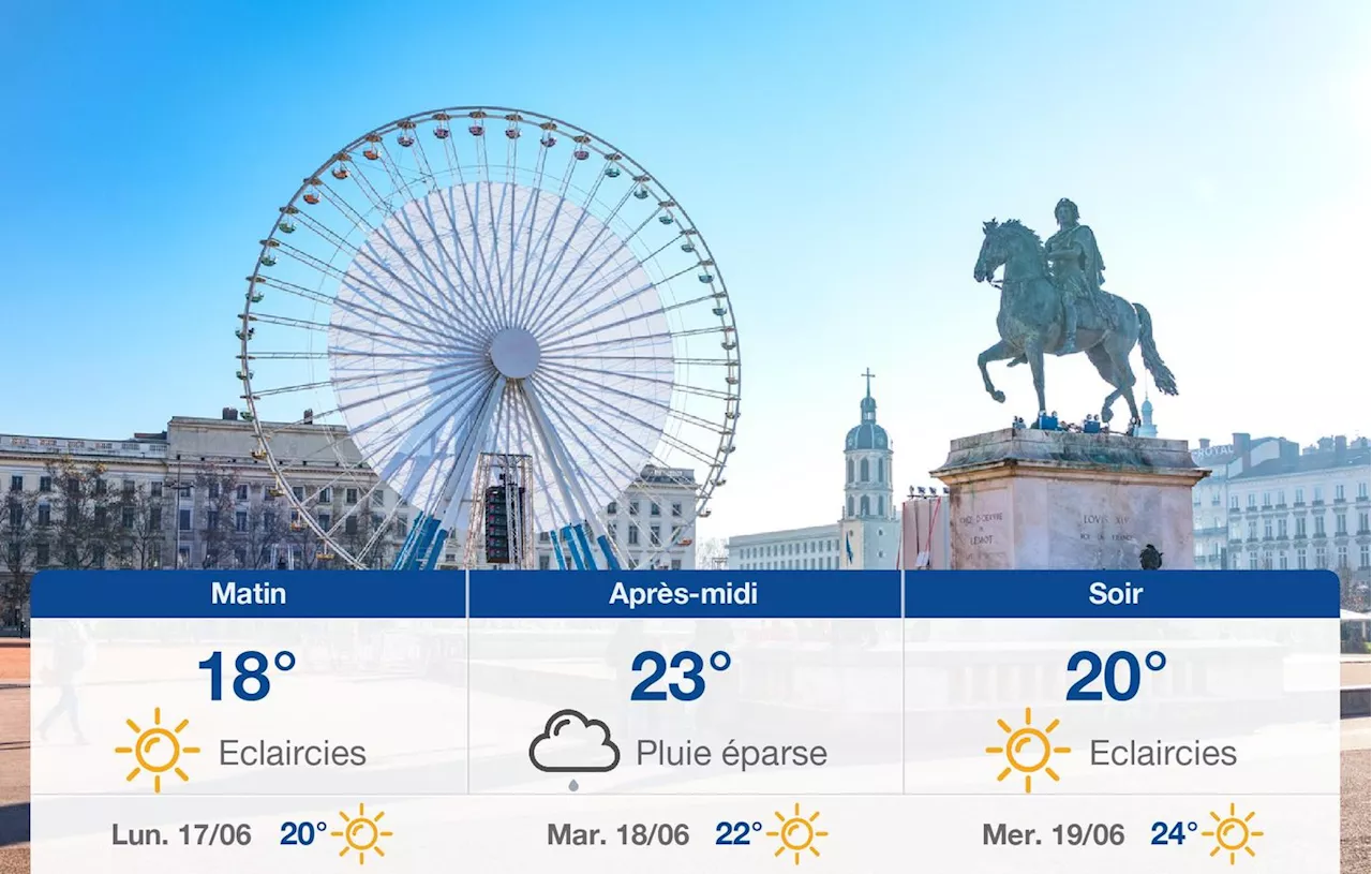 Météo Lyon: prévisions du dimanche 16 juin 2024