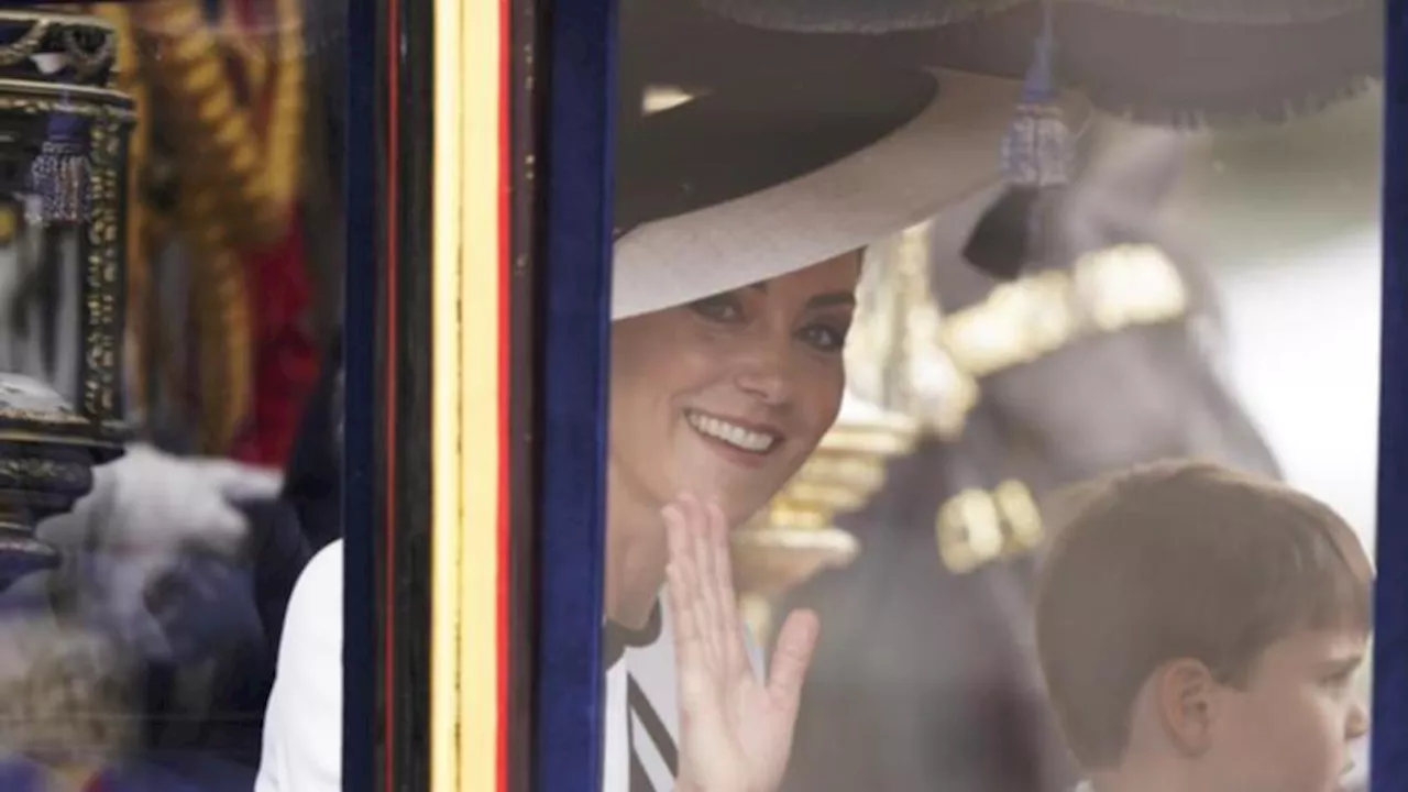 Lip reader reveals what Kate, Princess of Wales, said during Trooping the Colour parade