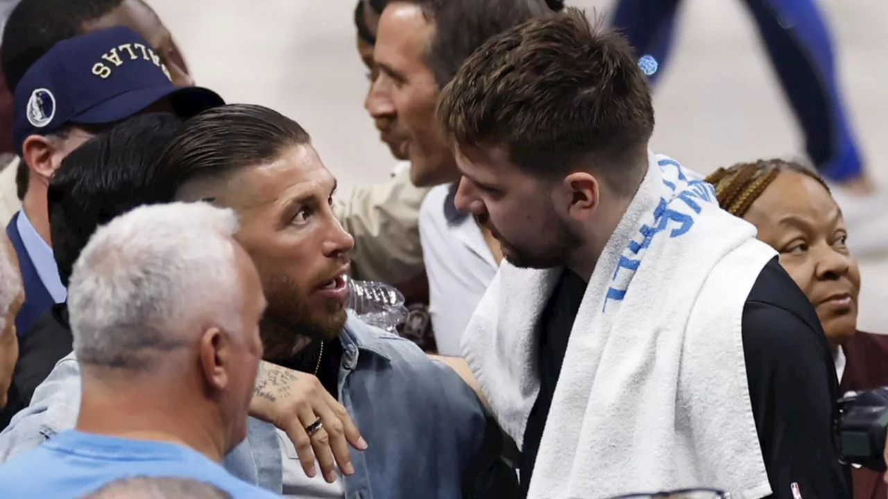 Luka Doncic y Sergio Ramos se reencuentran en Dallas: 'Una leyenda del madridismo'