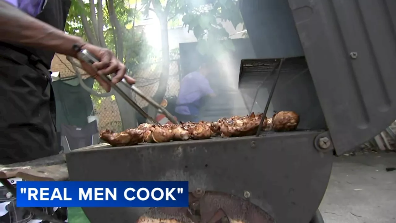 Real Men Cook fire up grills, serve community in annual Father's Day tradition